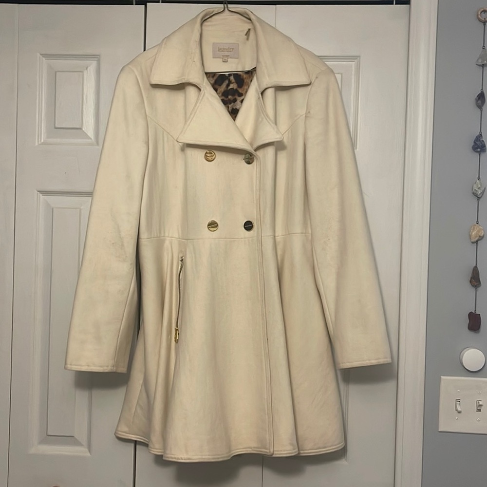 Barely warn Peacoat